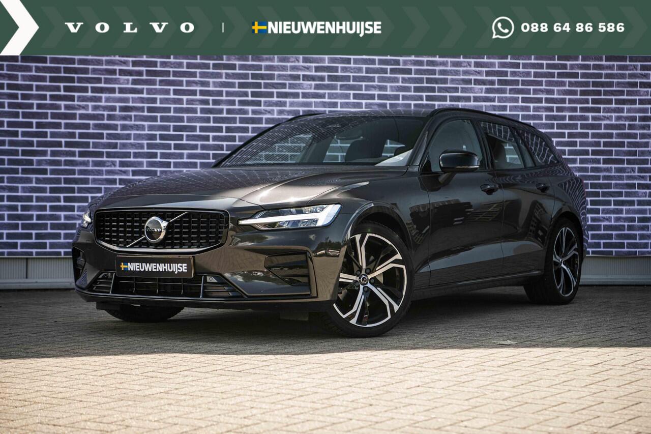 Volvo V60 2.0 B4 Plus Dark | Adaptive Cruise Control | 19" | Camera | Apple Carplay | Memory Seats | Leder | LED |
