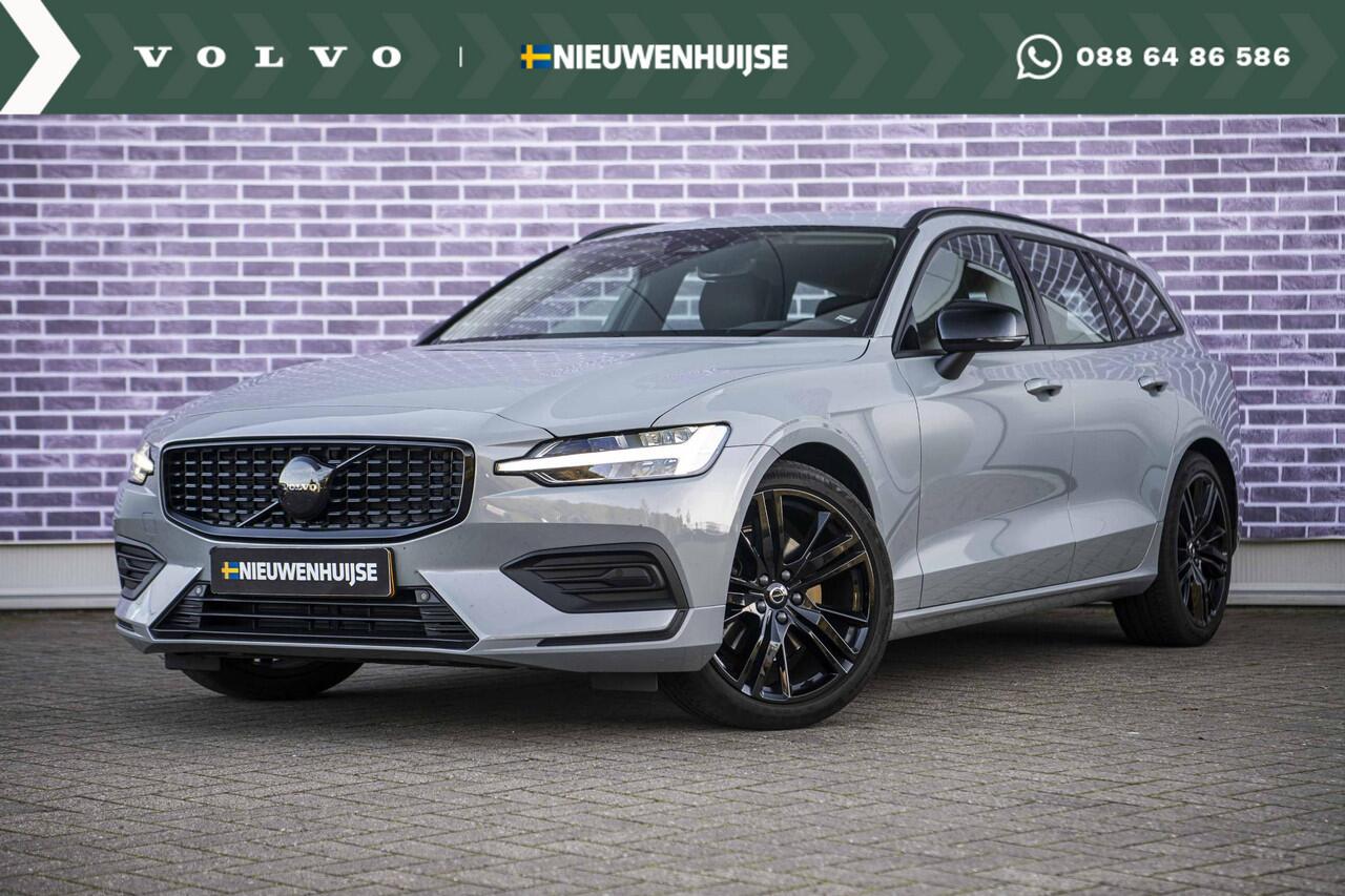 Volvo V60 2.0 B3 Essential Edition | Sport Pack | 19" Black Edition Velgen | Leder | Adaptieve Cruise Control | Stoelverwarming | Park Assist |