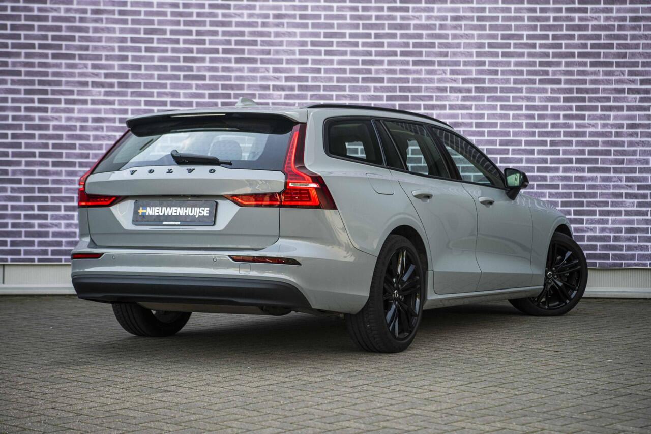 Volvo V60 2.0 B3 Essential Edition | Sport Pack | 19" Black Edition Velgen | Leder | Adaptieve Cruise Control | Stoelverwarming | Park Assist |