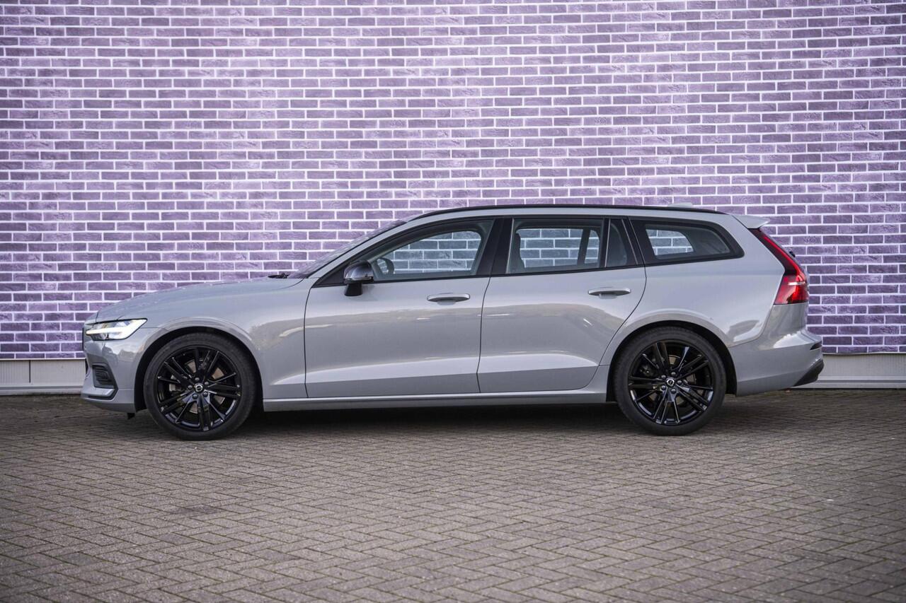 Volvo V60 2.0 B3 Essential Edition | Sport Pack | 19" Black Edition Velgen | Leder | Adaptieve Cruise Control | Stoelverwarming | Park Assist |