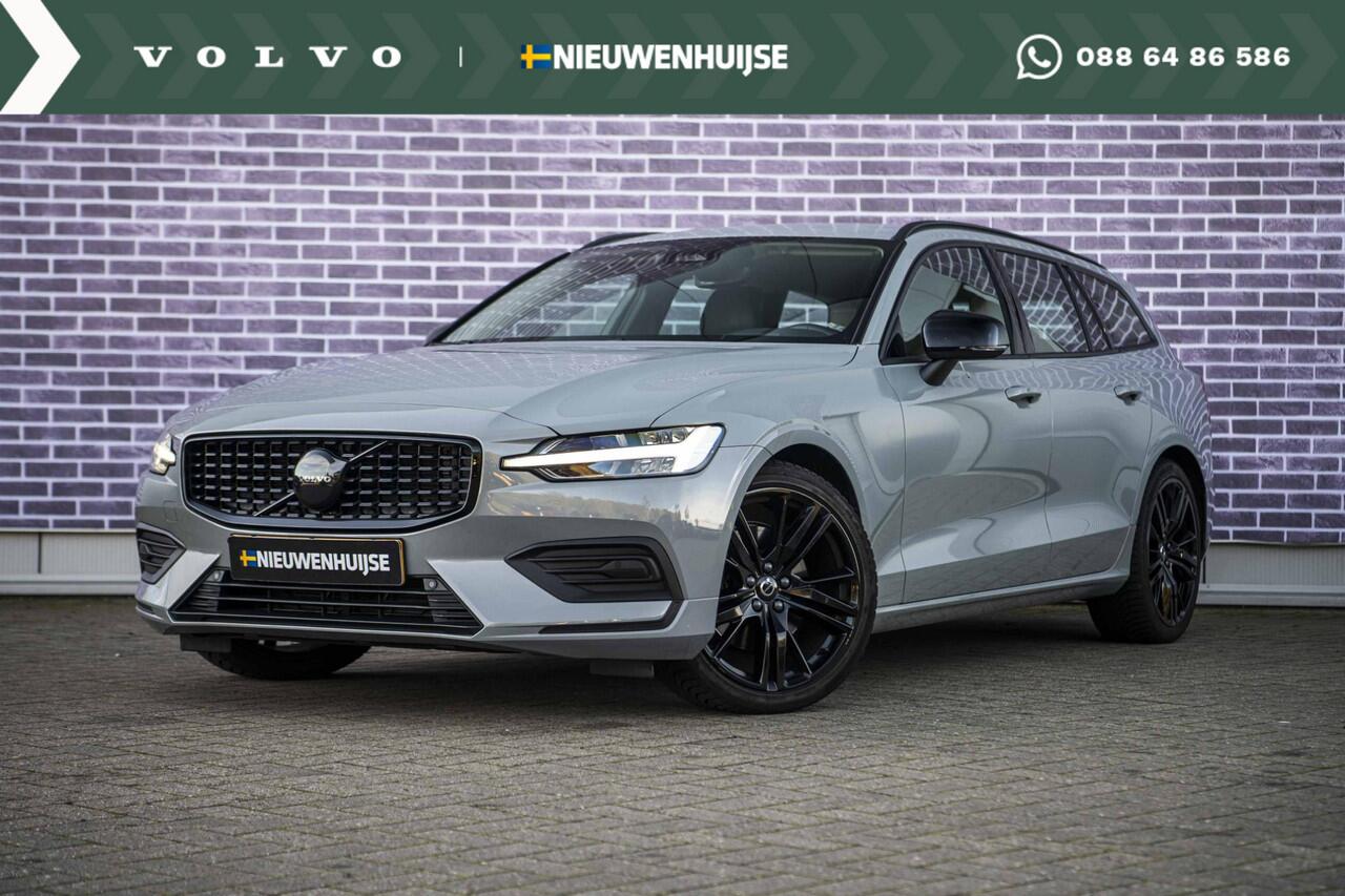Volvo V60 2.0 B3 Essential Edition | Sport Pack | 19" Black Edition Velgen | Leder | Adaptieve Cruise Control | Stoelverwarming | Park Assist |