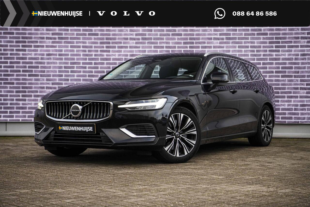 Volvo V60 2.0 T6 Plug-in hybrid AWD Plus Bright | Adaptieve Cruise Control | Trekhaak | Harman & Kardon | Stoel + stuurverwarming |