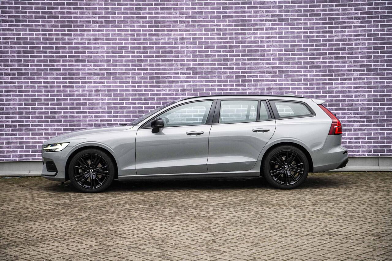 Volvo V60 2.0 B3 Essential Edition | Sport Pack | 19" Black Edition Velgen | Leder | Adaptieve Cruise Control | Stoelverwarming | Park Assist |