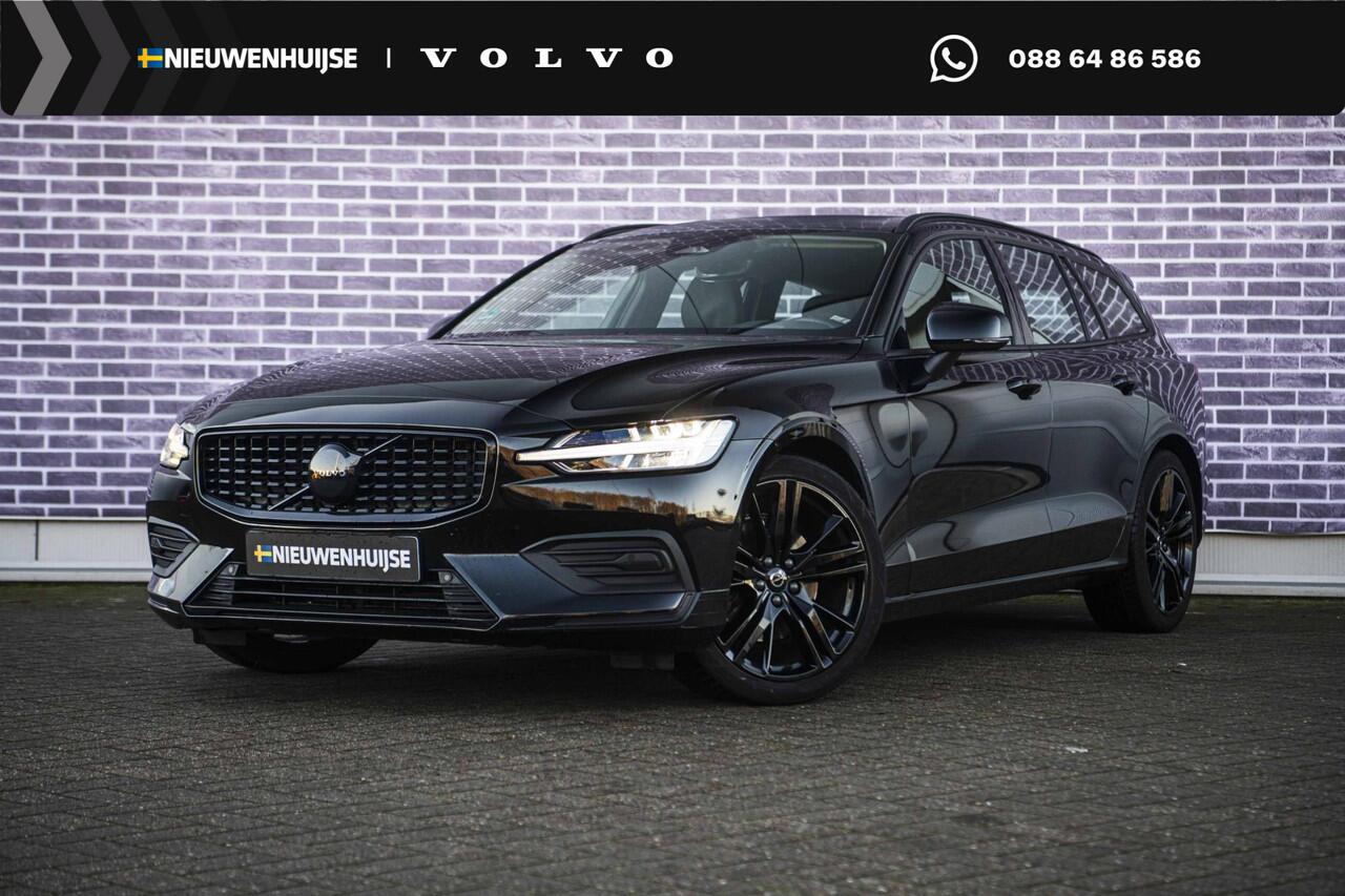 Volvo V60 2.0 B3 Essential Edition | Sport Pack | 19" Black Edition Velgen | Leder | Adaptieve Cruise Control | Stoelverwarming | Park Assist |