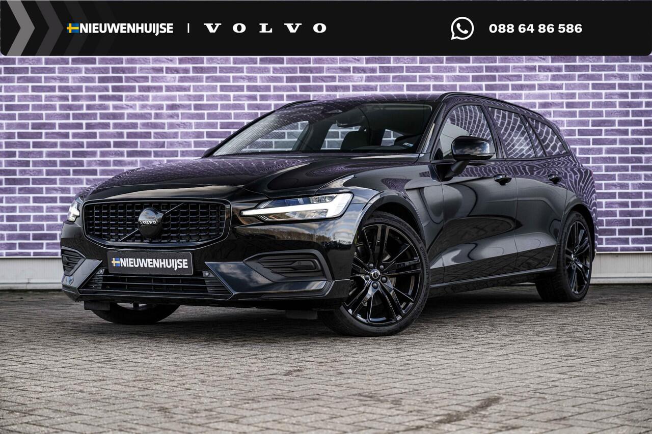 Volvo V60 2.0 B3 Essential Edition | Sport Pack | 19" Black Edition Velgen | Leder | Adaptieve Cruise Control | Stoelverwarming | Park Assist |