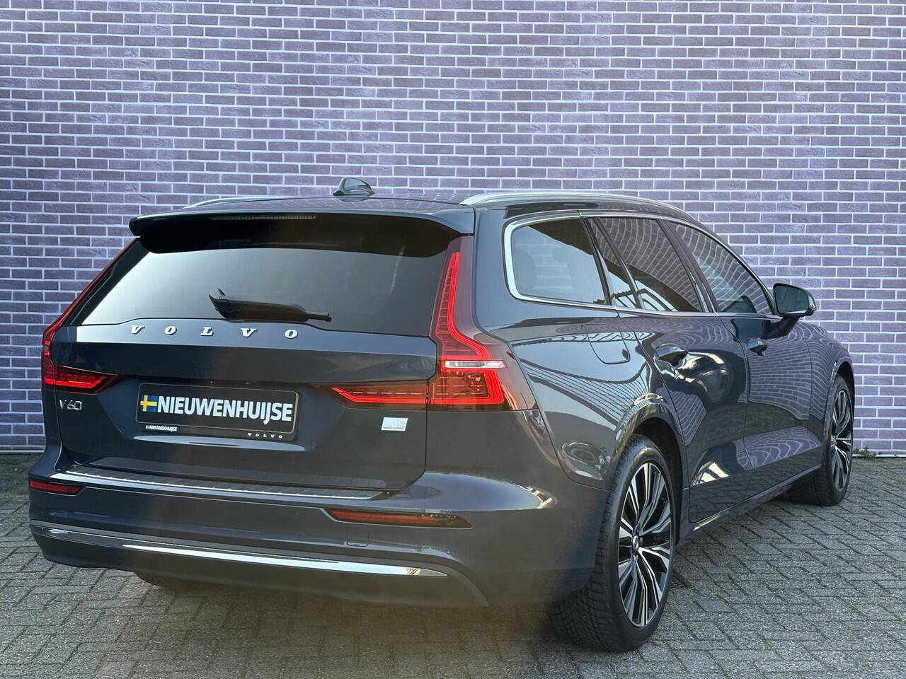 Volvo V60 2.0 T6 Plug-in hybrid AWD Plus Bright | Google auto | Harman/Kardon | Adaptieve cruise | Memory | Stoelventilatie voor | Stoelverwarming V+A | Stuurverwarming | Keyless entry/start | Adaptieve cruise control |