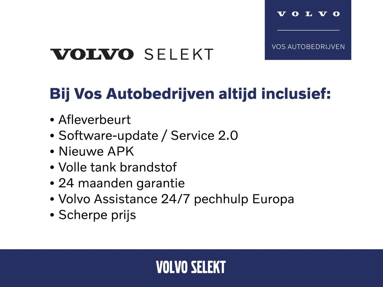 Volvo V60 2.0 B4 Plus Dark | Schuif-/ kanteldak| Stoelverwarming voor + achter| Stuurwielverwarming| Extra getint glas achter| Lighting Pack| Elektrisch bedienbare voorstoelen met geheugenfunctie|