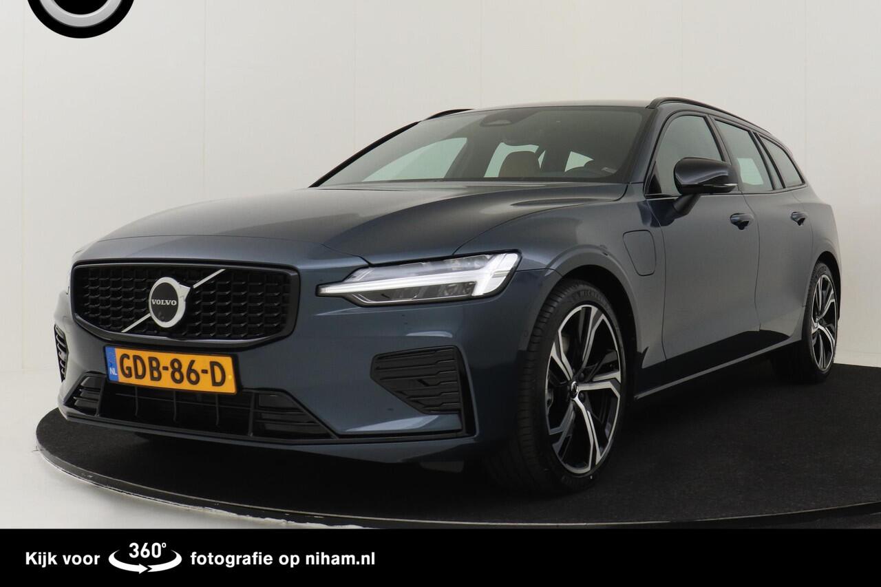 Volvo V60 Volvo V60 T6 RECHARGE AWD PLUS DARK -EXTERIEUR STYLING|GEVENT.LEDER|360°CAM|ADAP.CRUISE|KEYLESS|VERW.VOORRUIT