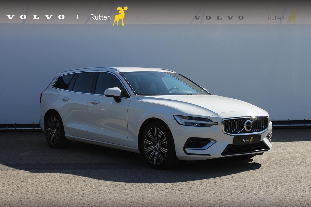 Volvo V60 T6 350PK Plug-in hybrid AWD Plus Bright Long Range / 19" lichtmetalen velgen / Harman Kardon Audio / Adaptieve Cruise Control / Elektrisch verstelbare voorstoelen met geheugen