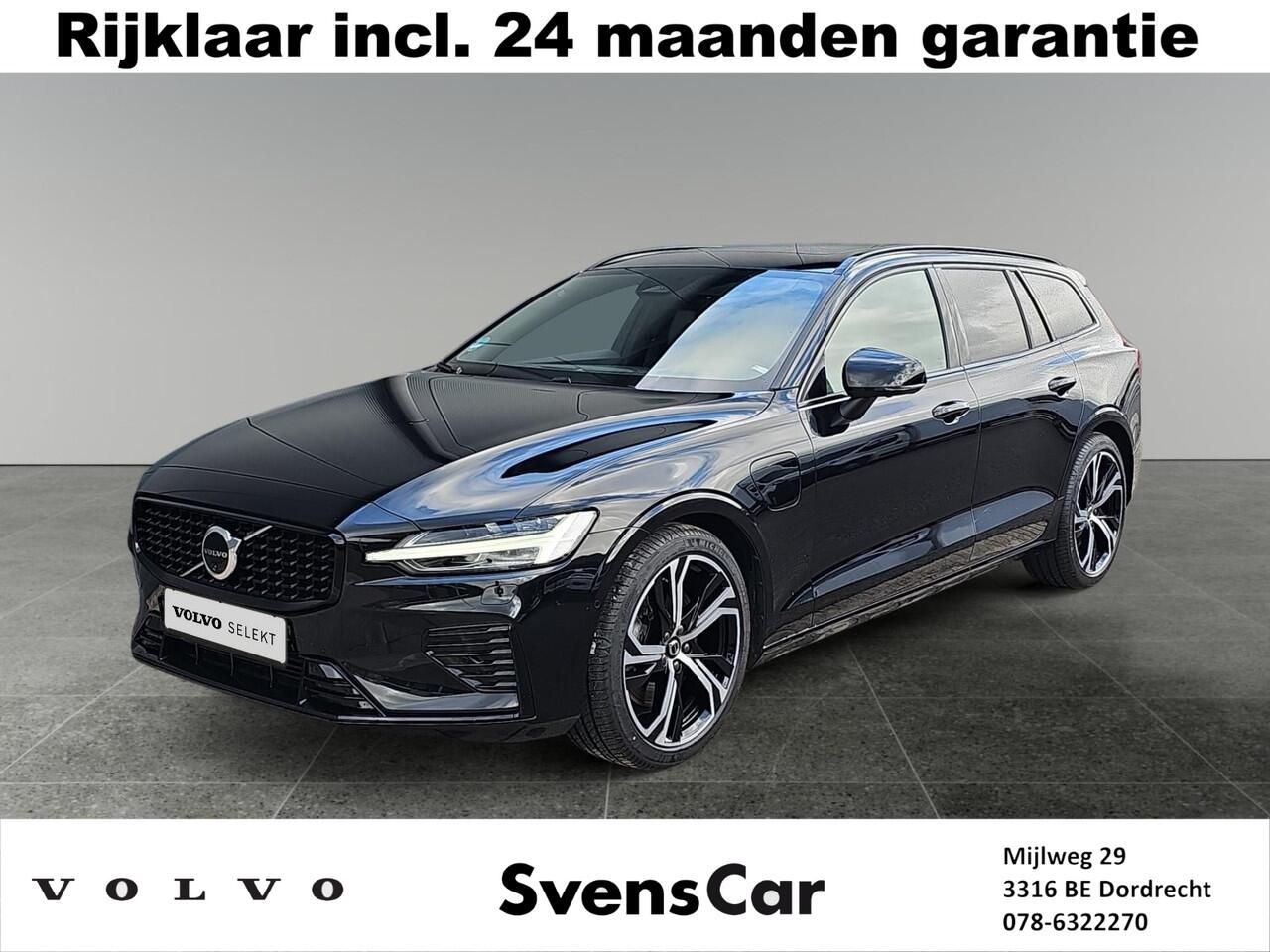 Volvo V60 2.0 T6 Plug-in hybrid AWD Ultra Dark | Sportstoelen | Head-up display | Panoramadak | Gelamineerde zijruiten |