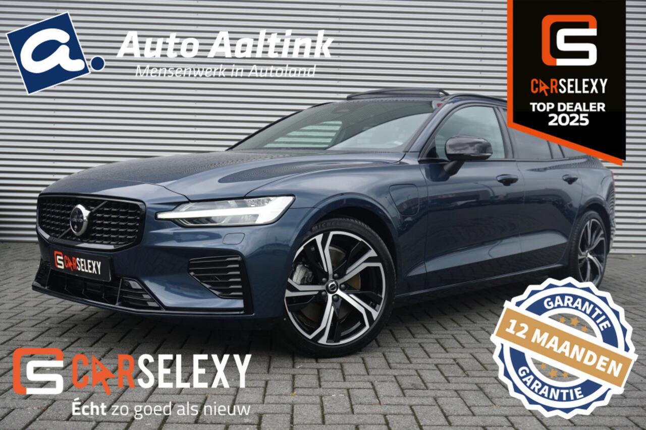 Volvo V60 PHEV T6 AWD ULTRA DARK SCHUIFDAK | WINTERPACK | H&K AUDIO | LUXE