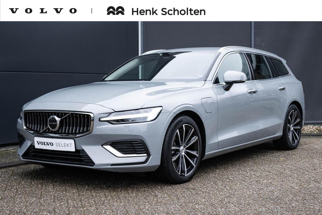 Volvo V60 T6 Plug-in hybrid AWD Essential Edition | Volvo guard | Keyless | Verstelbare lendensteunen | 18 inch lichtmetalen velgen |