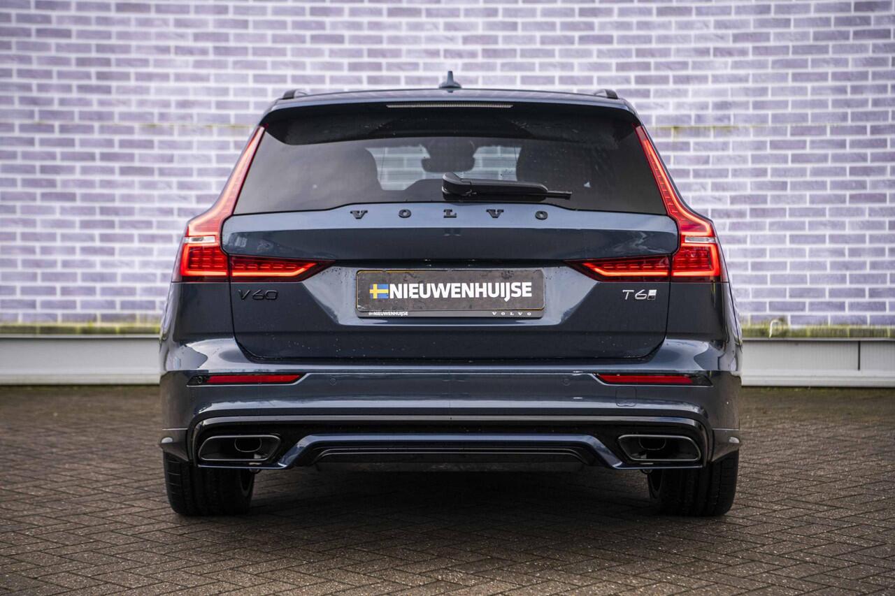 Volvo V60 2.0 T6 Plug-in hybrid AWD Ultra Dark | Heico | Polestar | Trekhaak | Stoel Ventilatie en Massage | Bowers & Wilkins | 360 Camera | Gelamineerd Glas |