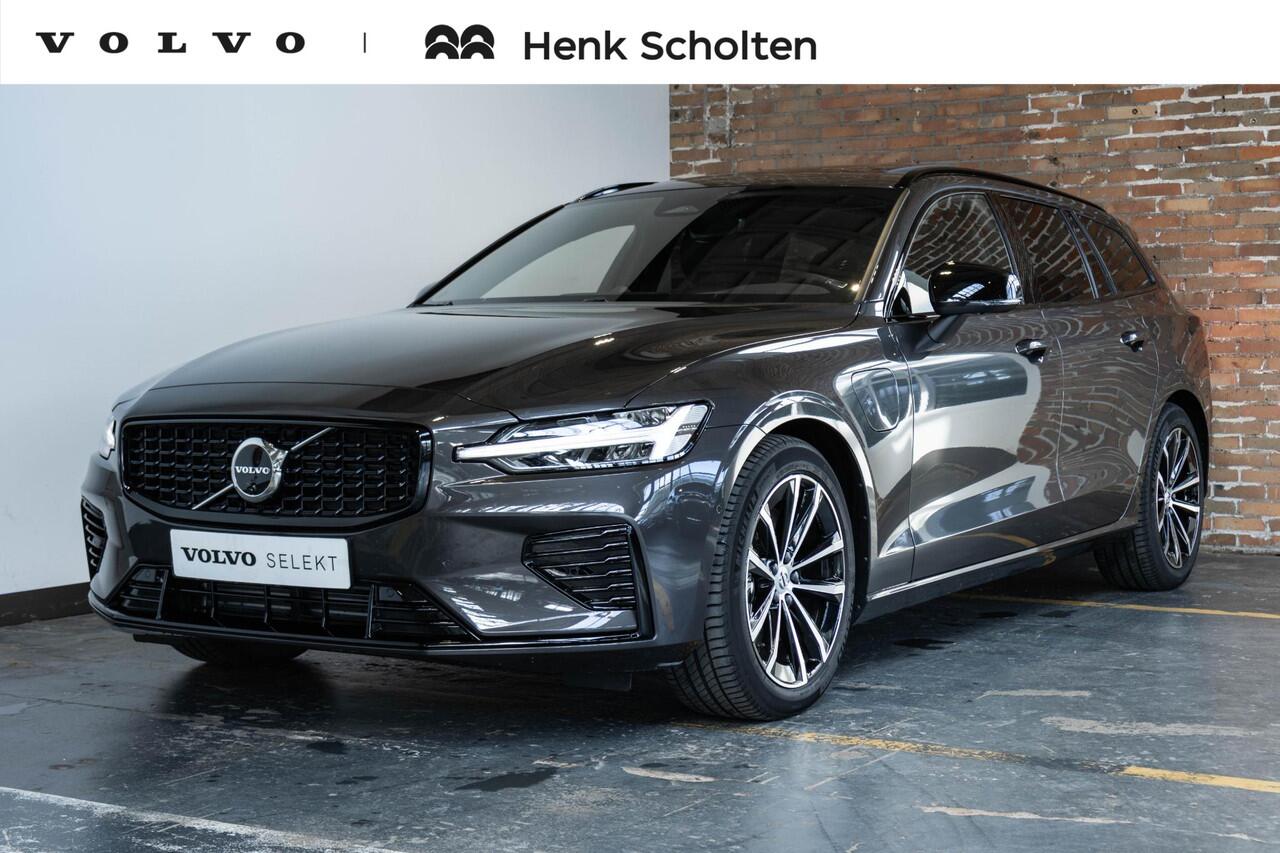 Volvo V60 T8 Plug-in hybrid AWD Ultra Bright | Head-up display | Adaptieve Cruise Control met Pilot Assist | Premium audio by Bowers & Wilkins | Elektrisch bedienbaar panoramisch schuif/-kanteldak | Elektrische voorstoelen met geheugen | 360° Parkeercamera | Park A