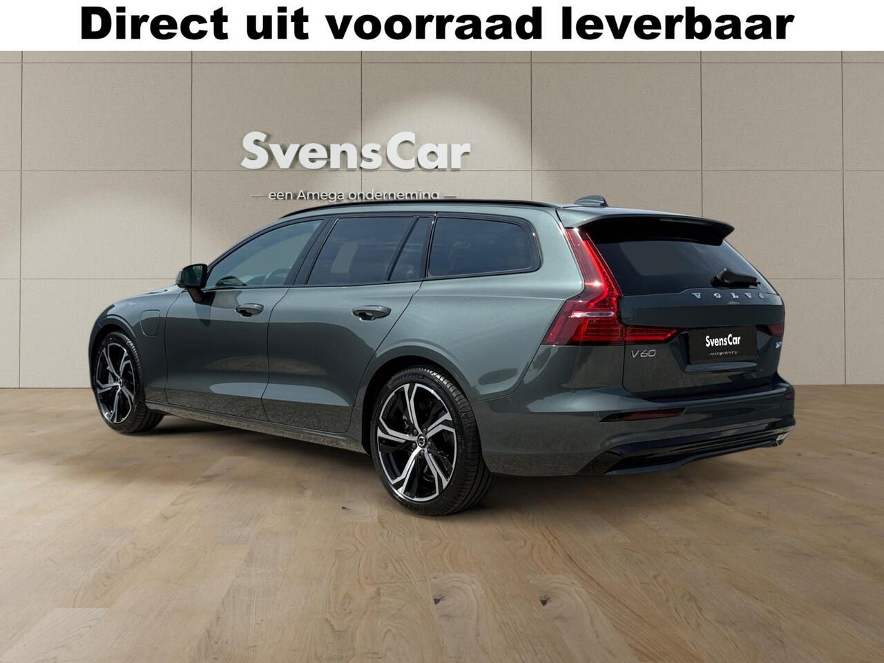 Volvo V60 2.0 T6 Plug-in hybrid AWD Plus Dark | Amber Nappa Lederen bekleding | Panoramadak | Extra getint glas | Harman/Kardon Audio |