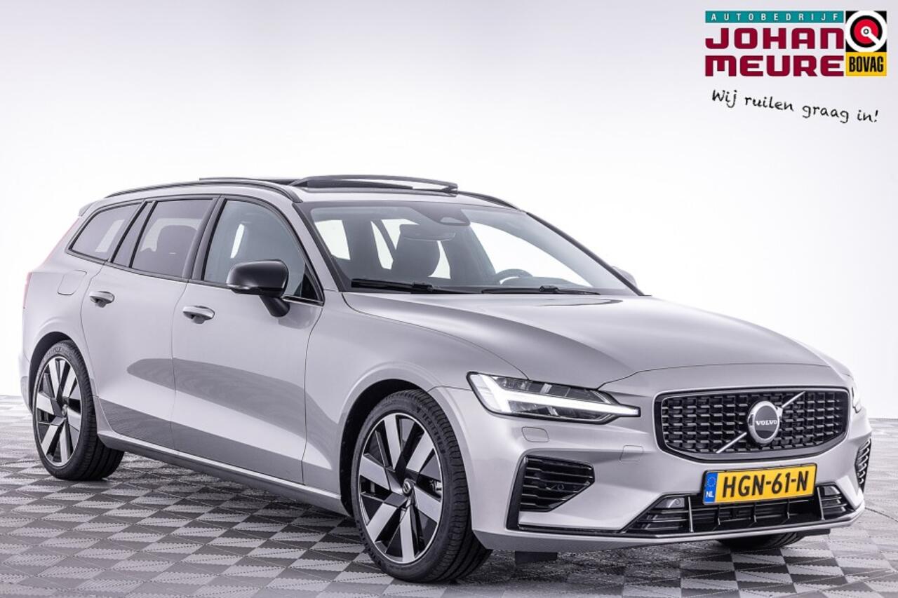 Volvo V60 2.0 T8 Plug-in hybrid AWD Ultra Dark | PANORAMADAK | Trekhaak ? 1e Eigenaar