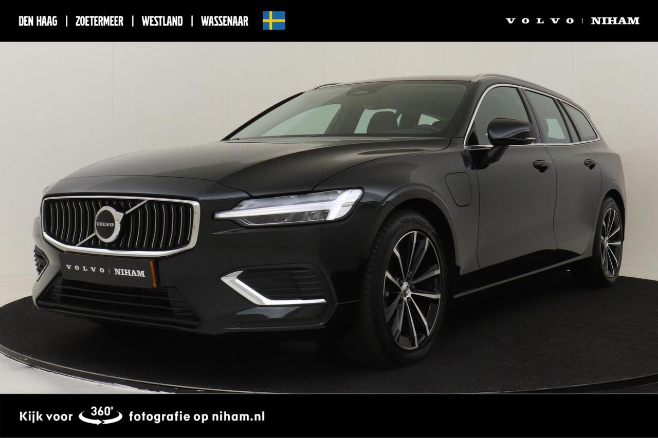 Volvo V60 T6 PLUG-IN HYBRID AWD ESSENTIAL BRIGHT -LEDER|CLIMATE|BLIS|TREKHAAK|ADAP.CRUISE|CAMERA|LENDESTEUN