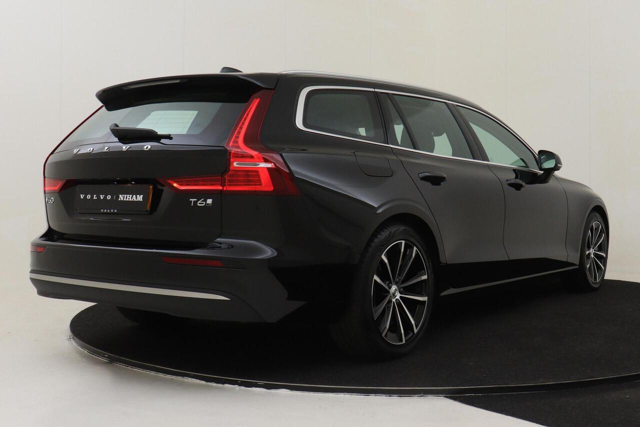 Volvo V60 T6 PLUG-IN HYBRID AWD ESSENTIAL BRIGHT -LEDER|CLIMATE|BLIS|TREKHAAK|ADAP.CRUISE|CAMERA|LENDESTEUN