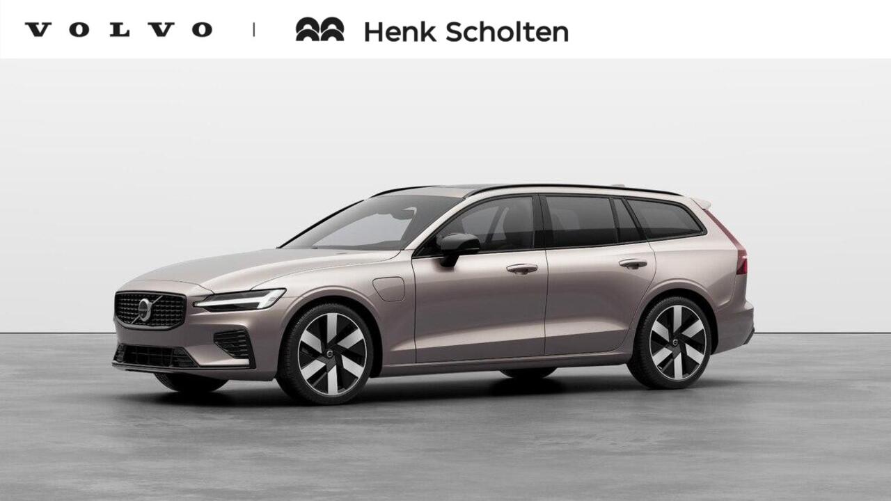 Volvo V60 T8 Plug-in hybrid AWD Plus Perform. Ed. Dark | Dec. 2025 Leverbaar | Panoramisch Schuif-/Kanteldak | Polestar Performance | Adaptieve Cruise Control | BLIS | 360 Graden Camera | Extra Getint Glas | 19 Inch Lichtmetalen velgen | Harman Kardon Premium Sound