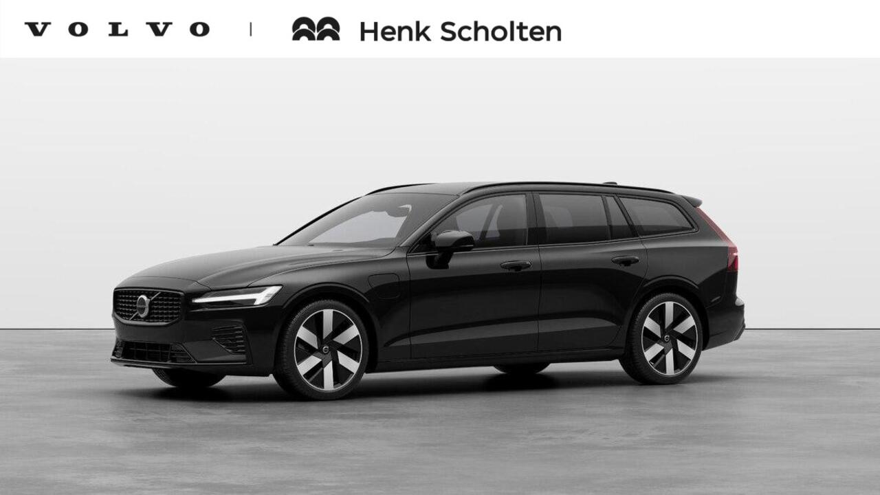 Volvo V60 T8 Plug-in hybrid AWD Ultra Perf. Ed. Dark | Dec. 2025 Leverbaar | Bowers & Wilkins Premium Sound | Massage | 360 Graden Camera | Stoelventilatie | Panoramisch Schuif-/Kanteldak | Adaptieve Cruise Control | BLIS | Keyless | Polestar Performance |