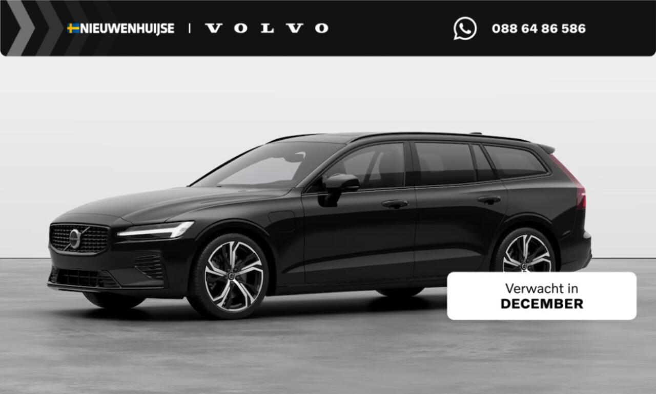 Volvo V60 T8 Plug-in hybrid AWD Plus Dark | Schuif-/Kanteldak | Harman Kardon Audio | Adaptive Cruise Control | Achteruitrijcamera | Keyless Entry | Elek. Verst. Voorstoelen
