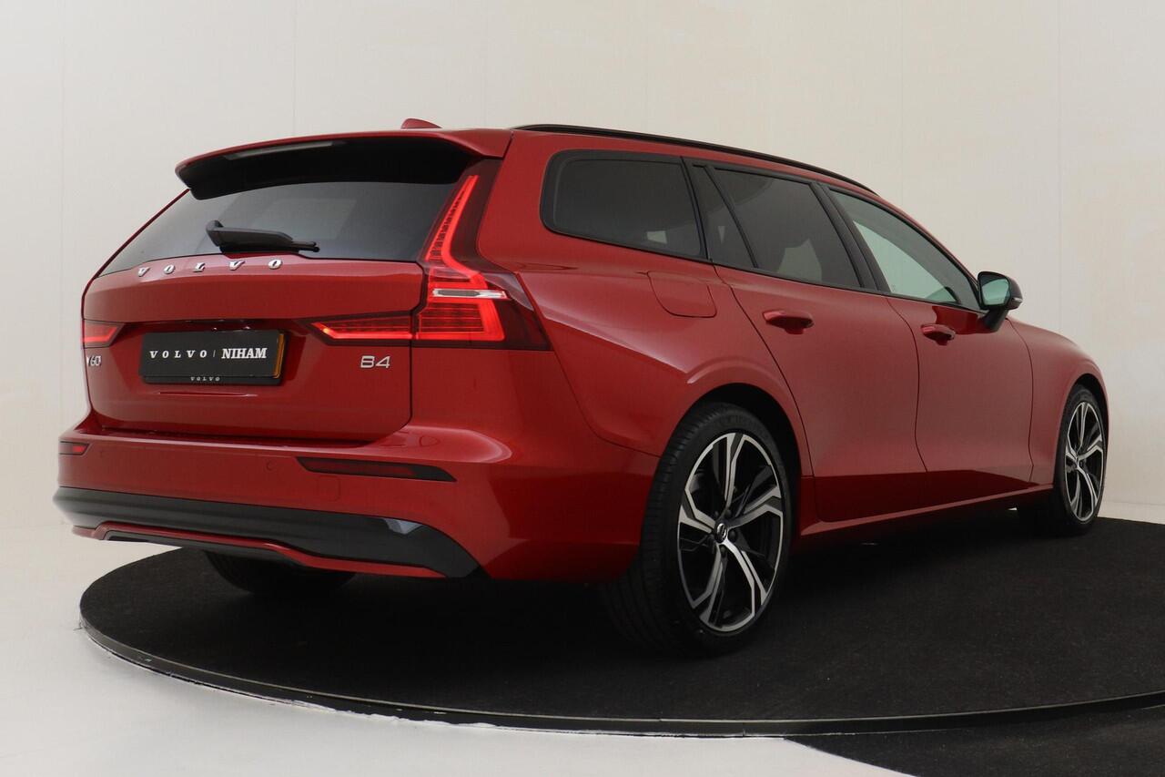 Volvo V60 B4 (M-HYBRID) PLUS DARK -GEVENT.LEDER|CAMERA|TREKHAAK|ADAP.CRUISE|POWER-SEATS|19"