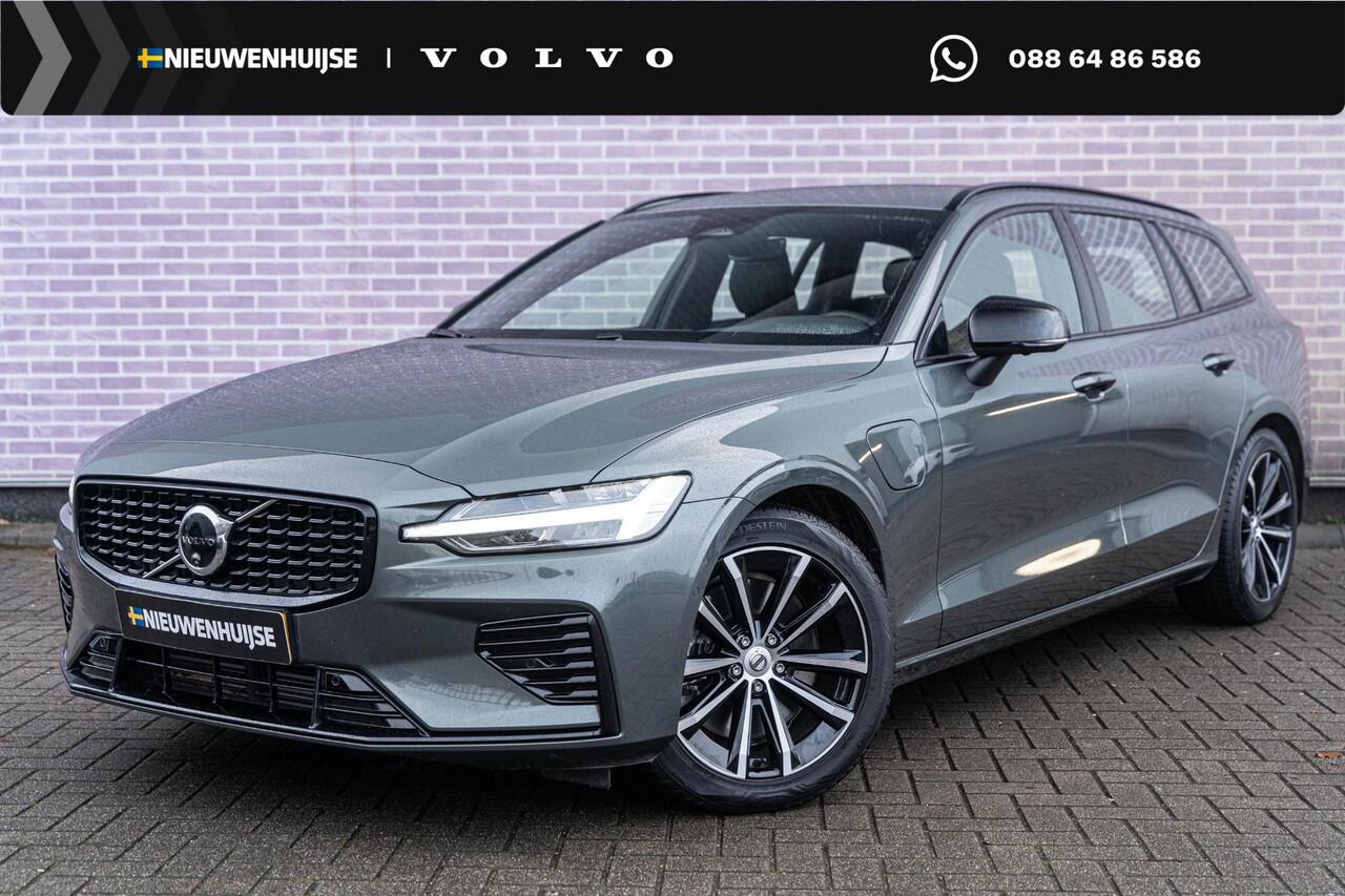 Volvo V60 2.0 T6 Plug-in hybrid AWD Plus Dark | Stoel-/Stuurverwarming | 360 Camera | Trekhaak | Keyless Entry | Dodehoekdetectie | Adaptive Cruise Control | Google | Long Range |