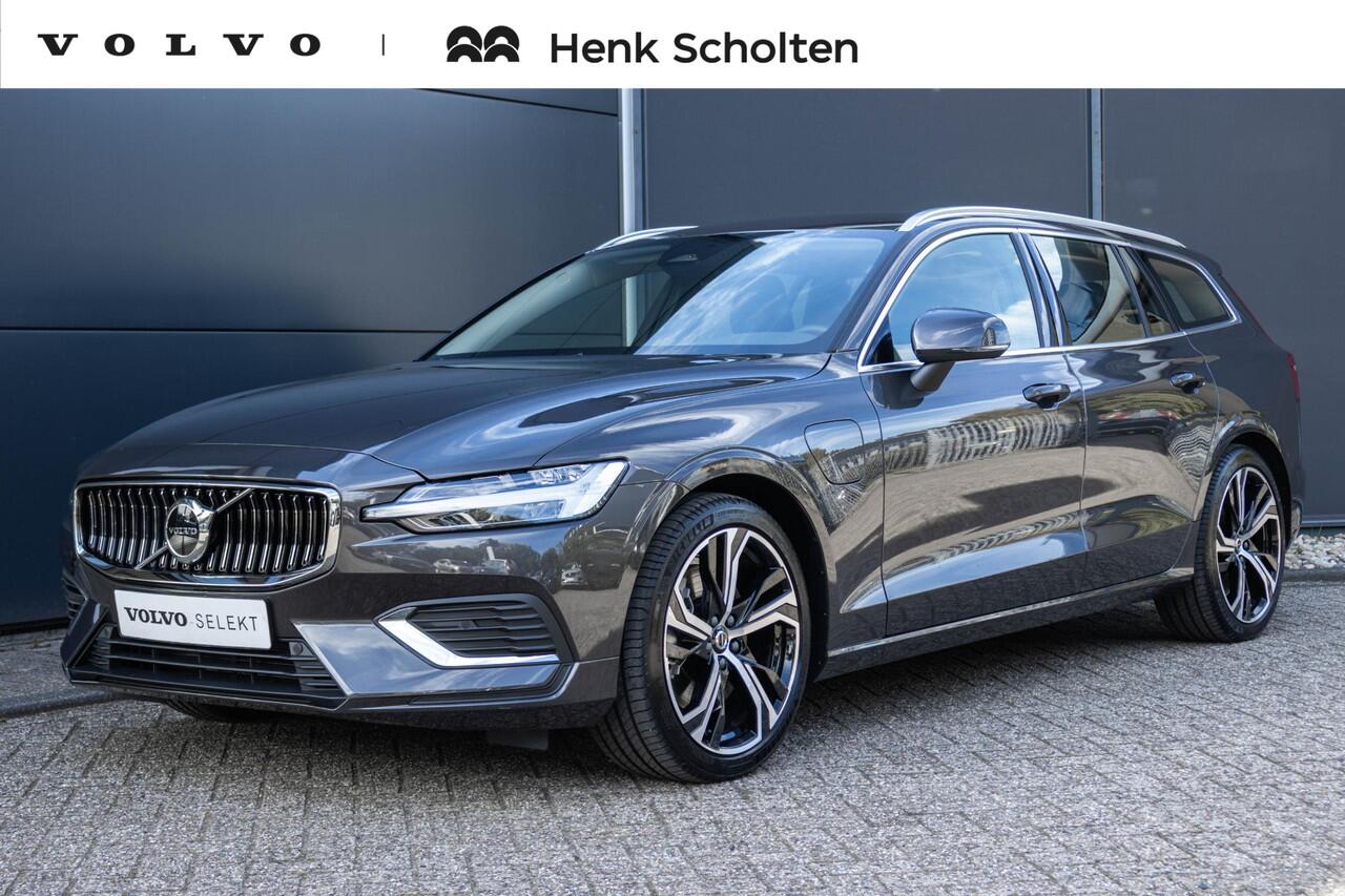 Volvo V60 T6 Plug-in hybrid AWD Plus Bright | Semi Elektrische Trekhaak | Verwarmbare voorstoelen+achterbank+stuurwiel | Keyless | Climate Pack | Elektrisch verstelbare stoelen | Adaptieve Cruise Control | Google Infotainment | Parkeercamera en sensoren rondom | El