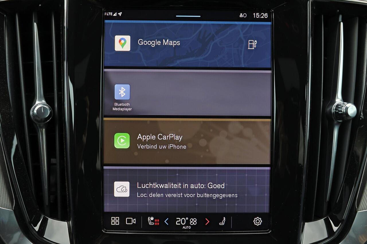 Volvo V60 T6 Recharge AWD Plus Dark - IntelliSafe Assist & Surround - 360º Camera - Harman/Kardon audio - Adaptieve LED koplampen - Verwarmde voorstoelen, stuur & achterbank - Parkeersensoren voor & achter - Elektr. bedienb. voorstoelen met geheugen - Extra getint 