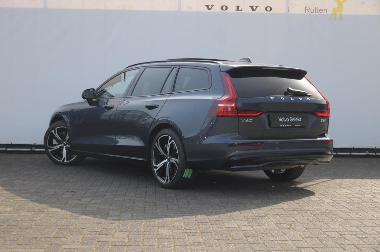 Volvo V60 T6 350PK Automaat AWD Ultra Dark / Long Range / 360 Camera / Harman Kardon audio / Head-up display / Panorama dak / Apple carplay / Android auto /