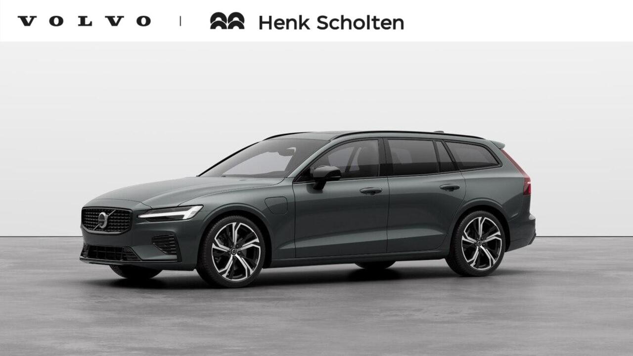 Volvo V60 T8 Plug-in hybrid AWD Plus Dark | Schuif/Kantel-Panoramadak | 360º Camera | Head-Up Display | Donker Getint Glas | 19" Lichtmetalen Wielen |