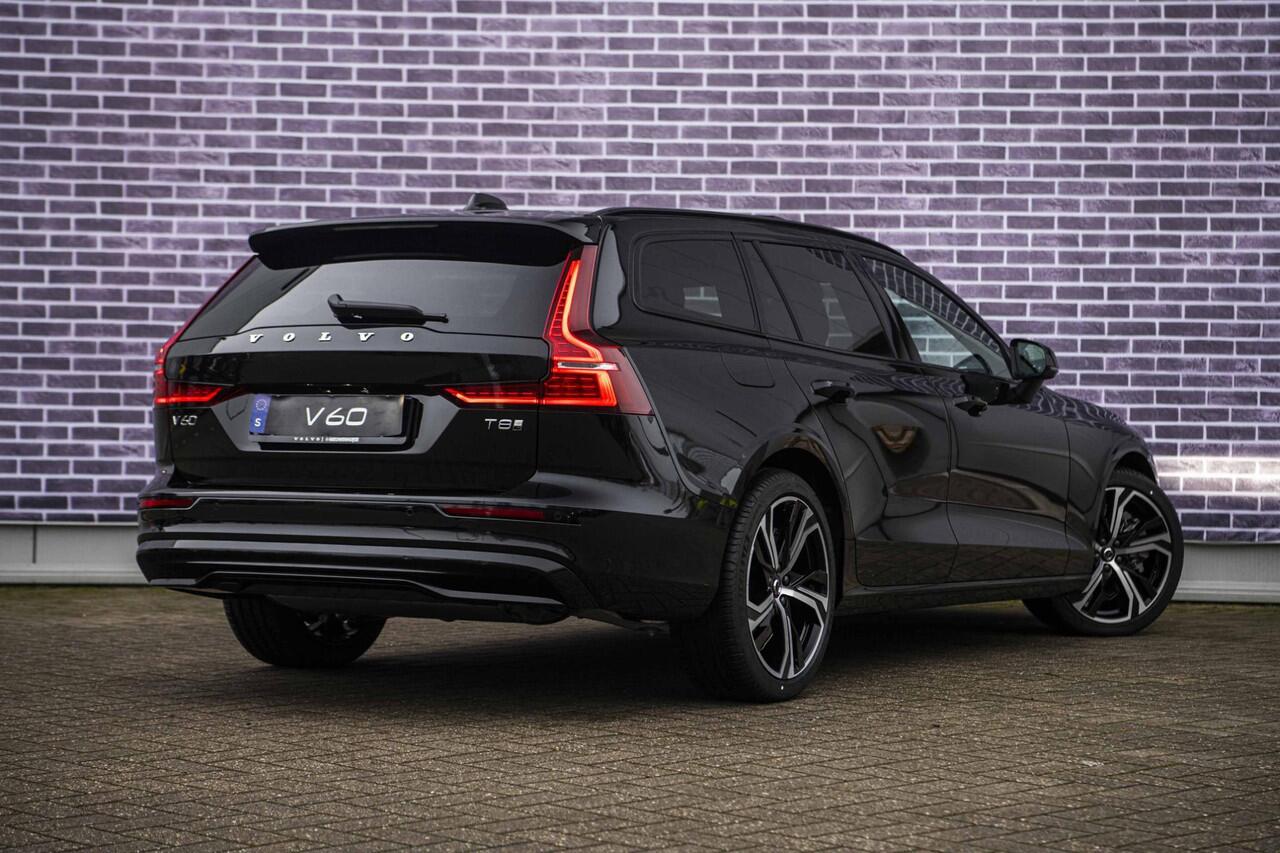 Volvo V60 T8 Plug-in hybrid AWD Plus Dark | Schuif-/Kanteldak | Harman Kardon Audio | Adaptive Cruise Control | Achteruitrijcamera | Keyless Entry | Elek. Verst. Voorstoelen