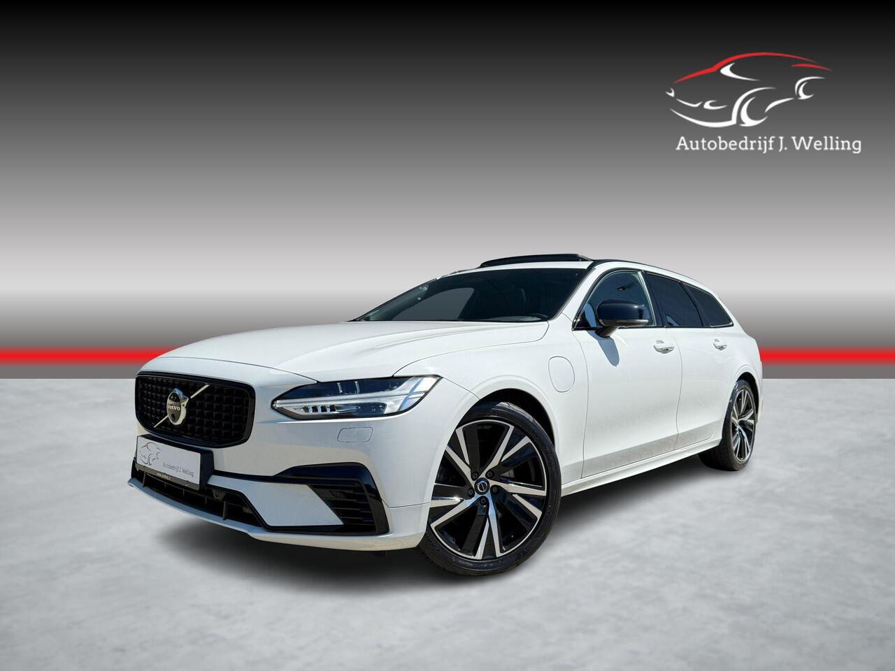 Volvo V90 2.0 T8 AWD R-Design luchtvering / B&W / pano / HUD