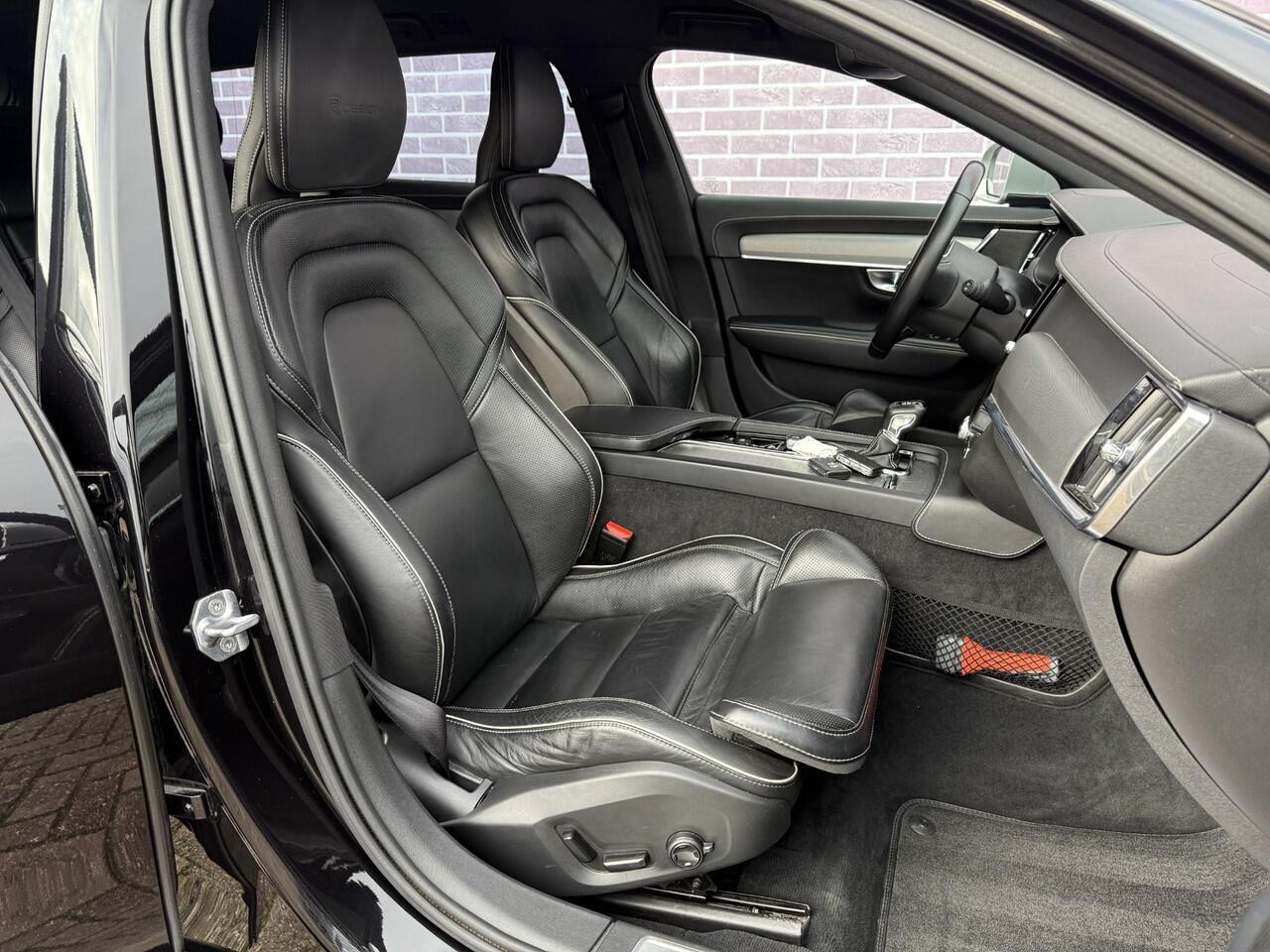 Volvo V90 2.0 T4 Business Sport | Trekhaak | BLIS | Adaptieve cruise control | Harman/Kardon | Stoelverwarming | Leder | Elektrisch verstelbare stoelen |