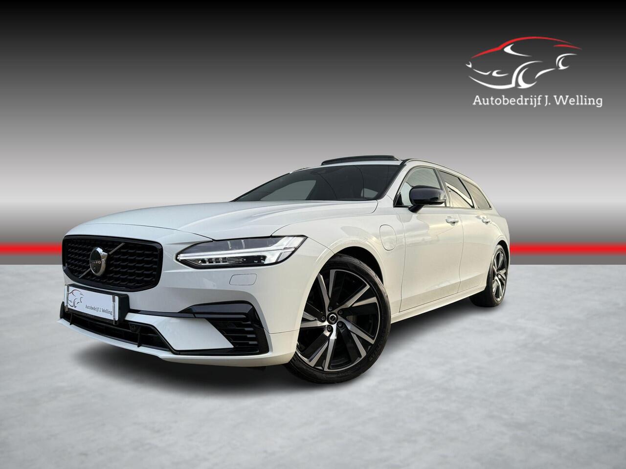 Volvo V90 2.0 T8 AWD R-Design luchtvering / B&W / Pano / HUD