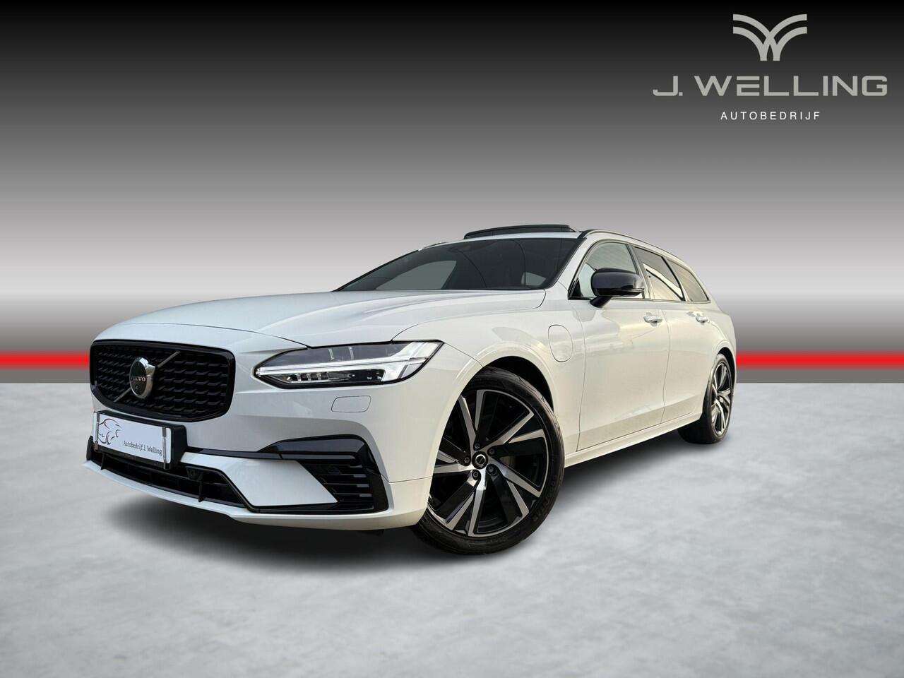 Volvo V90 2.0 T8 AWD R-Design luchtvering / B&W / Pano / HUD