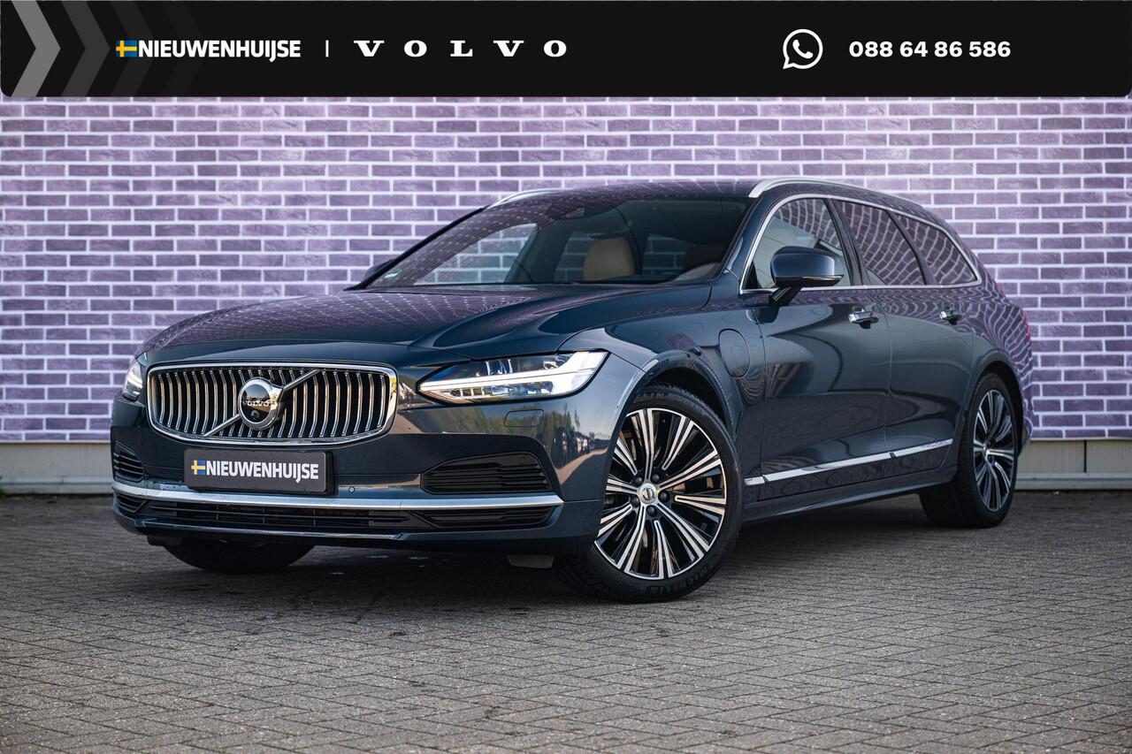 Volvo V90 2.0 T8 AWD Inscription | Trekhaak | Luchtvering | Head-up display | Harman & Kardon | 360° Camera | Stoel massage/ventilatie | Panorama dak | Adaptieve cruise control | FULL OPTION! |