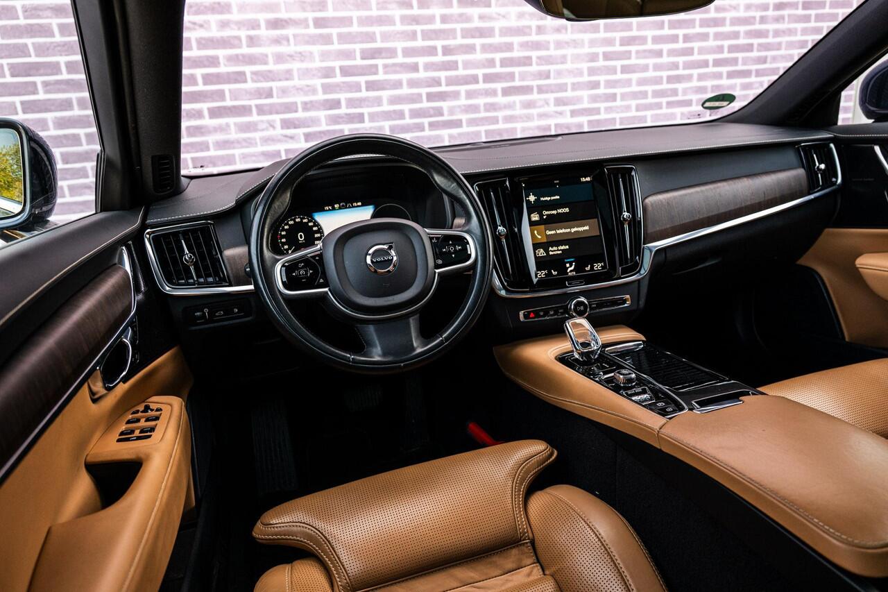 Volvo V90 2.0 T8 AWD Inscription | Trekhaak | Luchtvering | Head-up display | Harman & Kardon | 360° Camera | Stoel massage/ventilatie | Panorama dak | Adaptieve cruise control | FULL OPTION! |