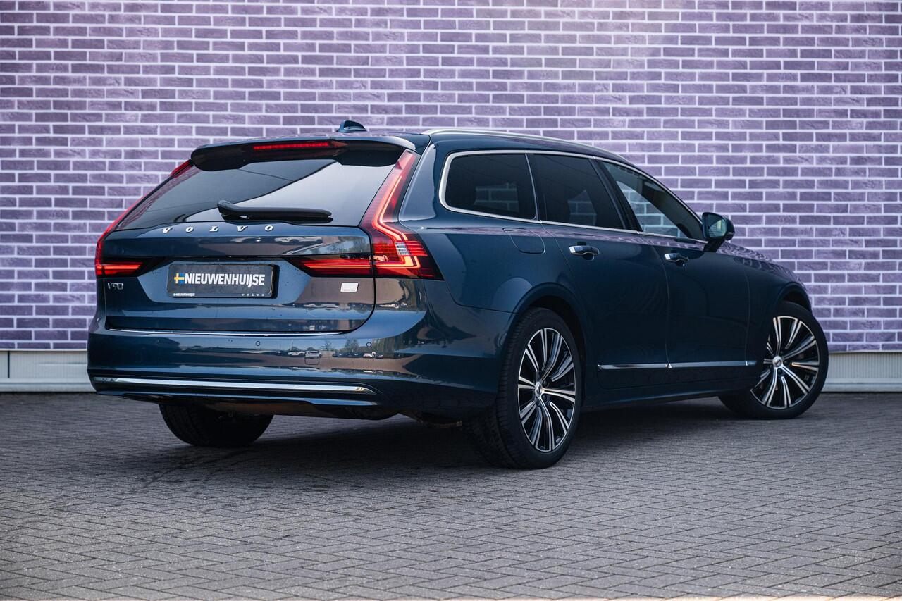 Volvo V90 2.0 T8 AWD Inscription | Trekhaak | Luchtvering | Head-up display | Harman & Kardon | 360° Camera | Stoel massage/ventilatie | Panorama dak | Adaptieve cruise control | FULL OPTION! |