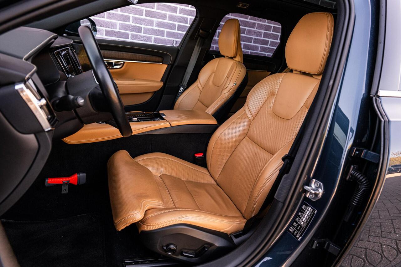 Volvo V90 2.0 T8 AWD Inscription | Trekhaak | Luchtvering | Head-up display | Harman & Kardon | 360° Camera | Stoel massage/ventilatie | Panorama dak | Adaptieve cruise control | FULL OPTION! |