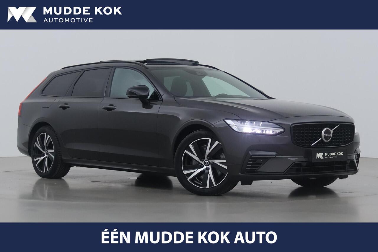 Volvo V90 T6 AWD R-Design | Panoramadak | 360° Camera | Trekhaak | ACC | Head-Up | harman/kardon