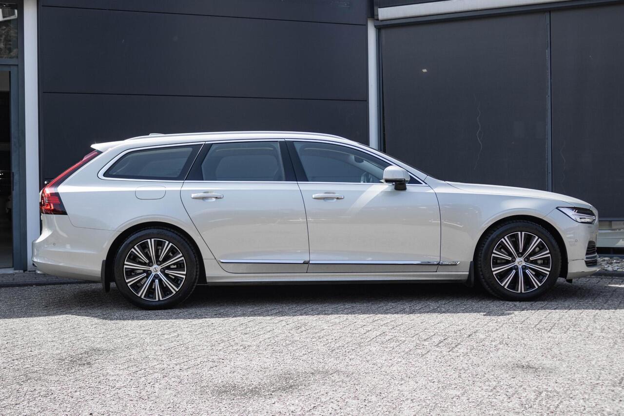 Volvo V90 T6 Automaat AWD Inscription Exclusive | Panoramisch schuif-/kantel dak | Nappa Leder met ventilatie | Grafisch Head-up Display | 4 Camera's | Premium Audio by Harman Kardon | Verwarmbare voerstoelen en Stuur | Massagefunctie in de voerstoelen | Familie Li
