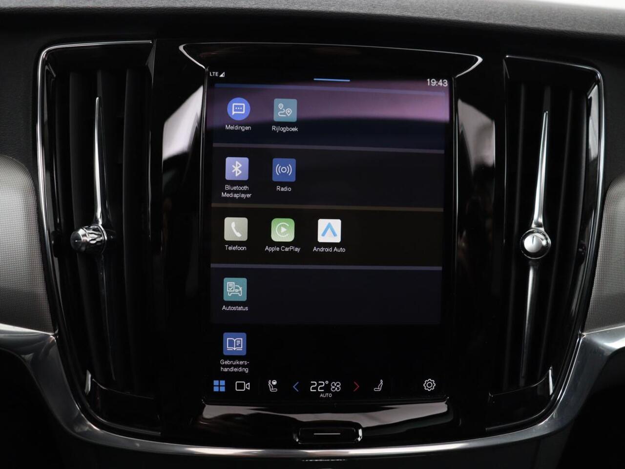 Volvo V90 2.0 T6 Plug In AWD Inscription | SOH 97% | Panoramadak | Head-Up | Leder | Harman/Kardon | 20'' | 360 Camera | Stoelverwarming | Keyless | Carplay | Full LED | Stuurverwarming | PHEV