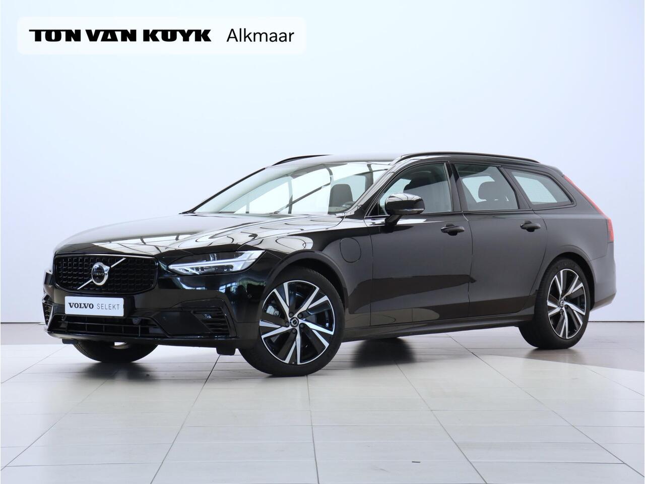 Volvo V90 T6 Recharge 350PK AWD Plus Dark / 360gr Camera / Elektrisch Verstelbare Stoelen / BLIS / Adaptive Cruise / Verwarmbare Voorstoelen + Stuurwiel / Harman Kardon /