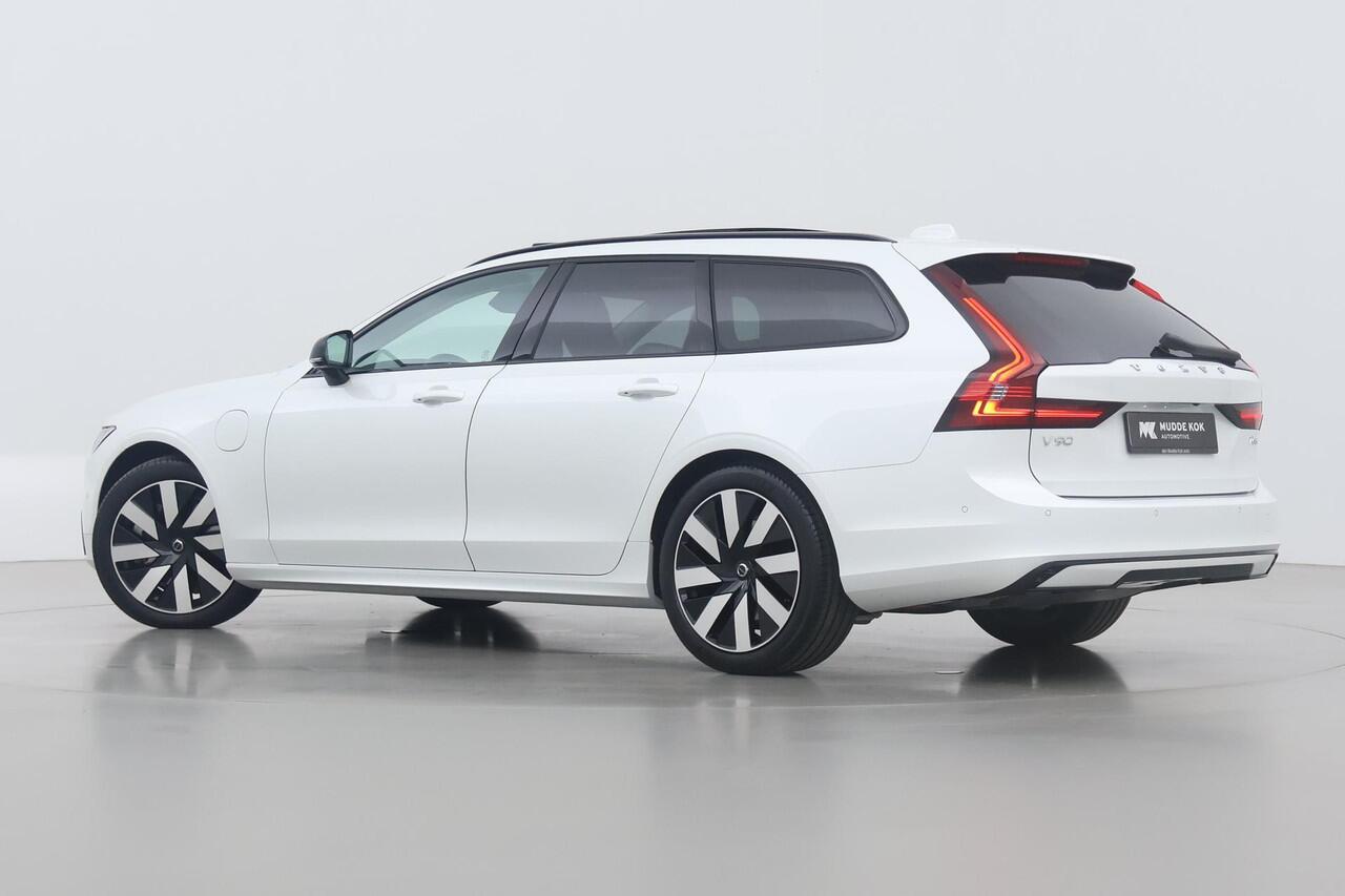 Volvo V90 T6 Plug-in hybrid Ultra Dark | Luchtvering Achter | Massage+Ventilatie | Head-Up | 360° Camera |