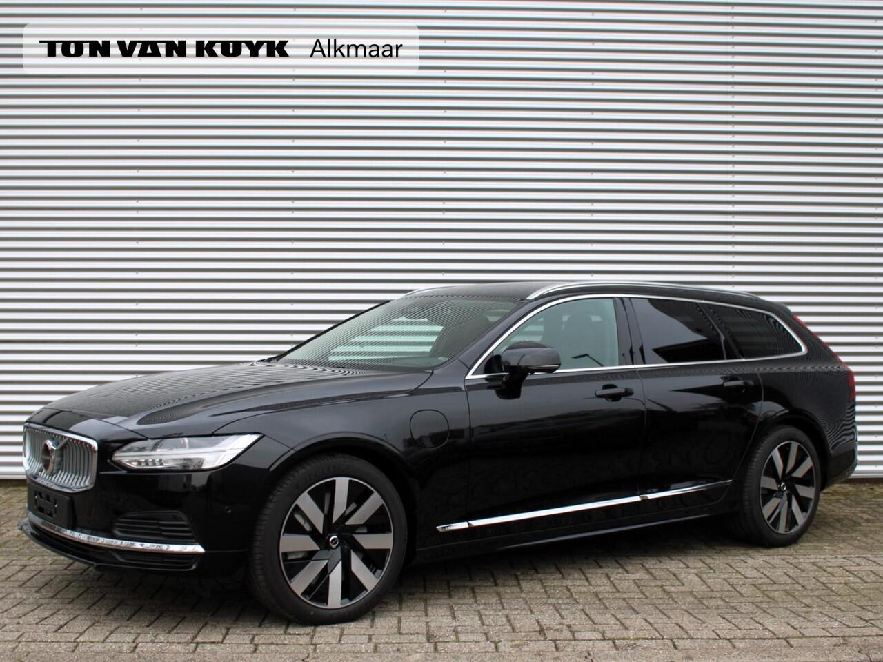 Volvo V90 T6 Recharge AWD Core Bright Automaat / 360* camera / Privacy glas / Adaptive cruise control / Leder interieur / Google Maps navi