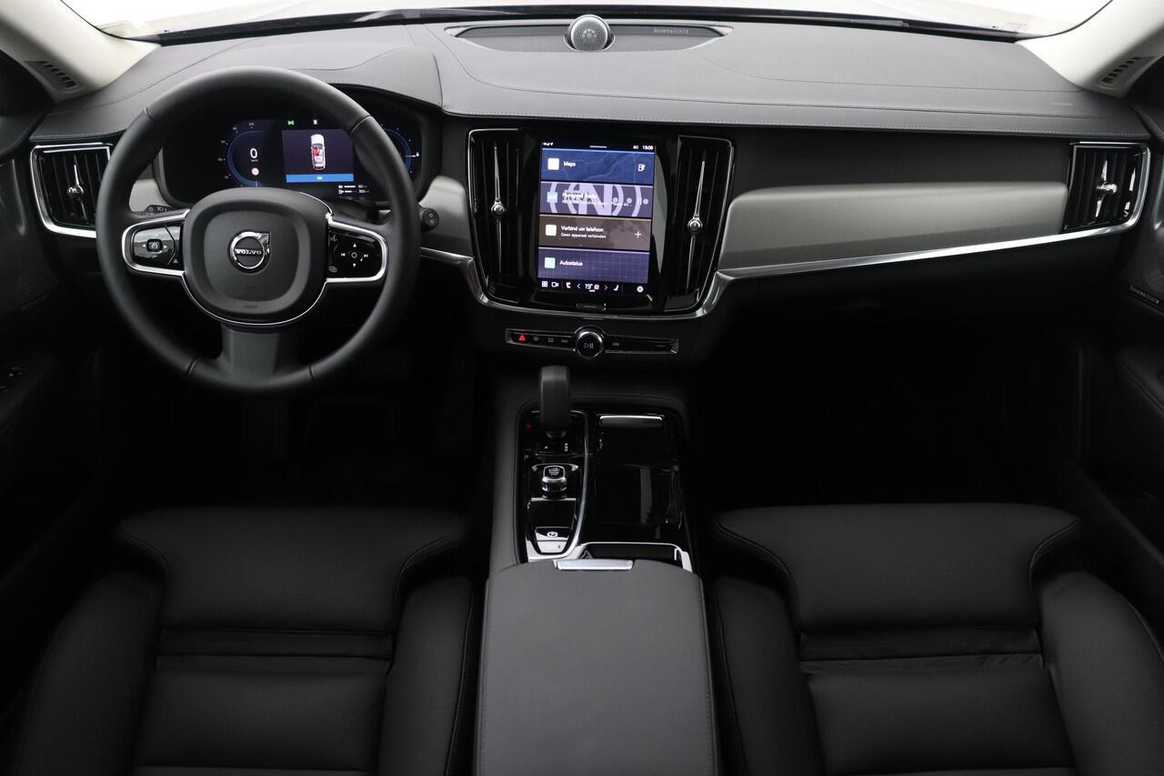 Volvo V90 T6 Plug-in hybrid Plus Bright | Luchtvering Achter | Bowers&Wilkins | Trekhaak | Panoramadak | 360° Camera