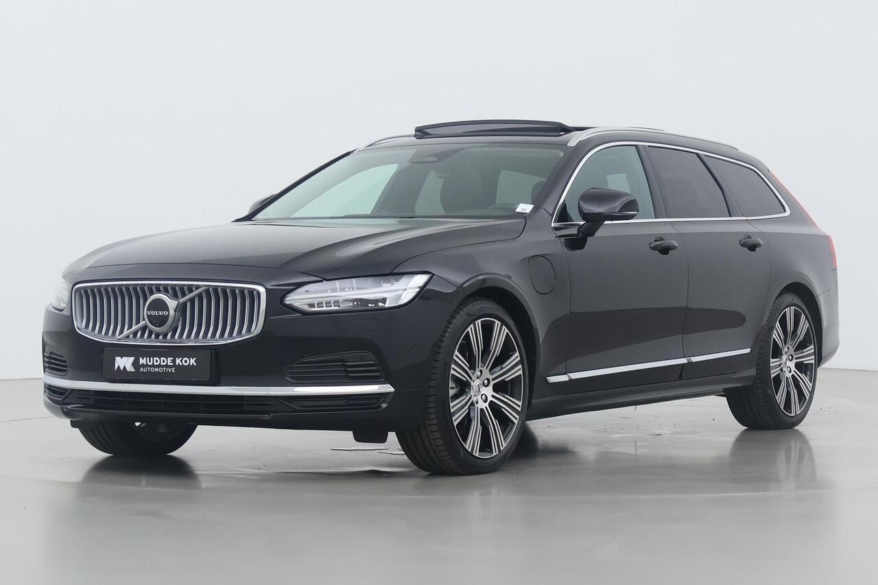 Volvo V90 T6 Plug-in hybrid Plus Bright | Luchtvering Achter | Bowers&Wilkins | Trekhaak | Panoramadak | 360° Camera