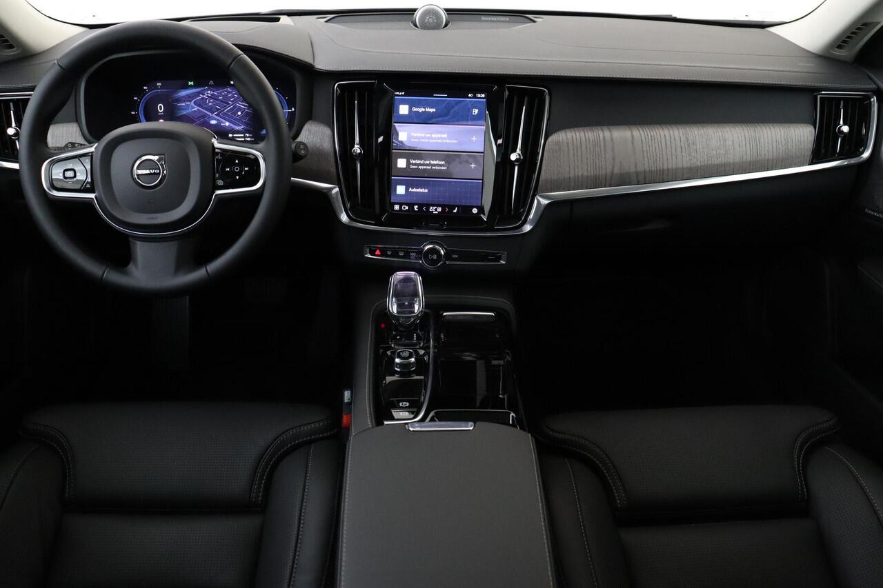 Volvo V90 T6 PLUG-IN HYBRID AWD ULTRA DARK *FULL OPTIONS!* -PANO.DAK|BOWERS&WILKINS|GEVENT.LEDER+MASSAGE|LUCHTVERING|360°CAM|20"