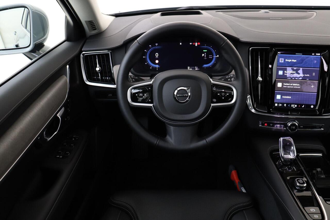 Volvo V90 T6 PLUG-IN HYBRID AWD ULTRA BRIGHT -PANO.DAK|HARMAN/KARDON|GEVENT.LEDER+MASSAGE|360°CAM|TREKHAAK|HEAD-UP DISP.